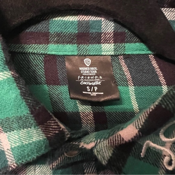 Warners bros long sleeve shirts Size: S color : black/ green - Picture 8 of 10